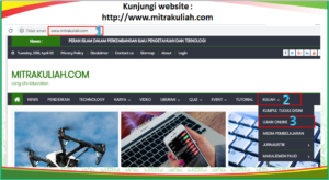 Bagi mahasiswa yang akan ujian online melalui e Ujian Online